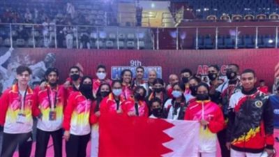 البحرين تحصد ميداليتين ذهبية وفضية في كأس العرب للتايكوندو