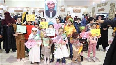في لفتة إنسانية.. جناح الأزهر يتضامن مع أطفال العالم مع جمهور معرض الكتاب