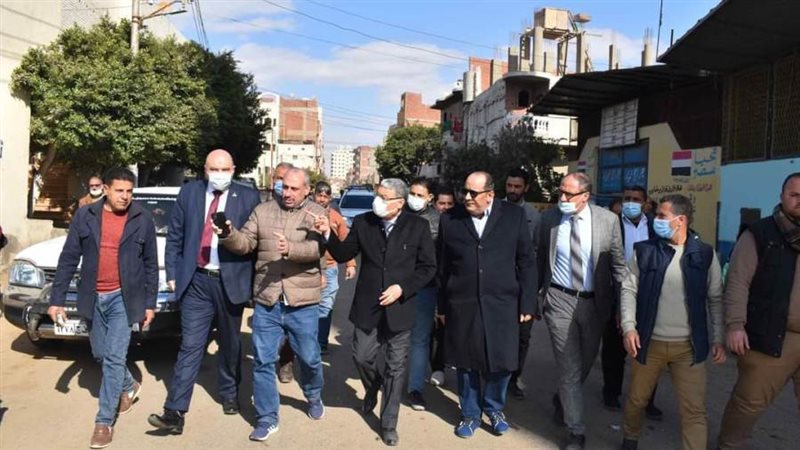 محافظ المنيا يتفقد