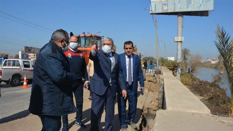 محافظ المنيا يتفقد