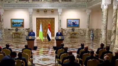 بث مباشر.. مؤتمر صحفى للرئيس السيسي ورئيس جيبوتي في قصر الاتحادية