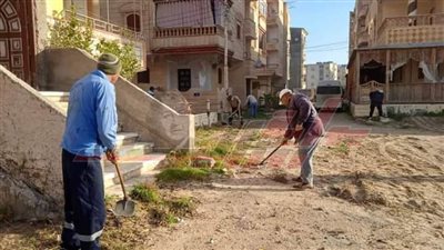 تحسين مستوي الخدمات والمرافق بمصيف بلطيم في كفر الشيخ