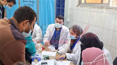 مستشفى الجلدية بكفر الشيخ توقع الكشف الطبي على 2535 مريضا