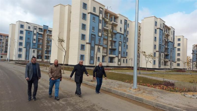 مسئولو الإسكان يتابعون