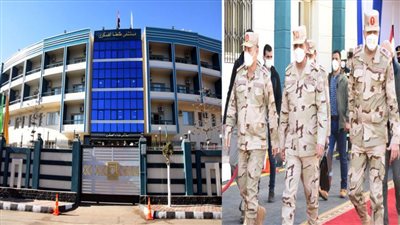 وزير الدفاع والإنتاج الحربي يشهد افتتاح أعمال تطوير مستشفى طنطا العسكري