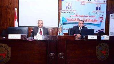 رئيس جامعة سوهاج يفتتح المرحلة السادسة من جامعة الطفل