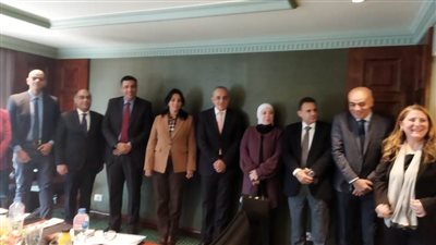 غادة شلبى تلتقى أمين عام وزارة السياحة والآثار الأردني