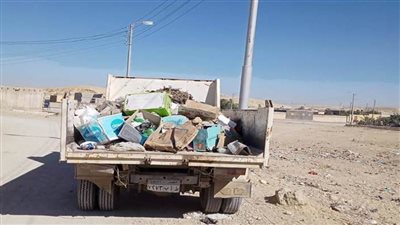 حملة لنظافة الشوارع والميادين في الحسنة بوسط سيناء