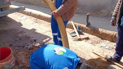 مياه القناة: الانتهاء من أعمال إصلاح خطوط مياه الشرب على مستوى محافظات القناة