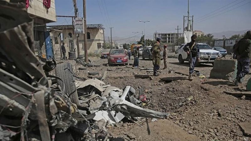 غارة للحالف العربي