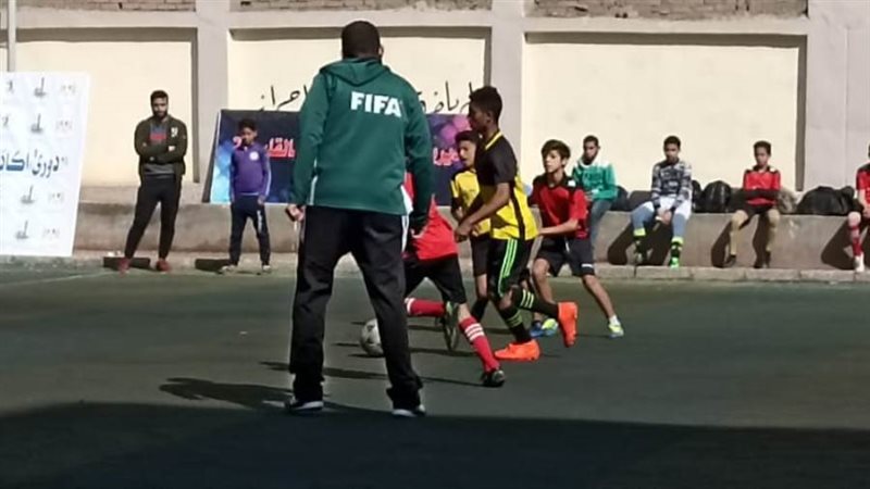 جانب من مباراة التصفيات