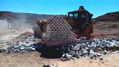 إزالة 101 حالة تعدٍّ على أملاك الدولة والأراضي الزراعية لكفر الشيخ