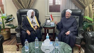 مفتي الجمهورية يستقبل وزير الشؤون الإسلامية السعودي في دار الإفتاء