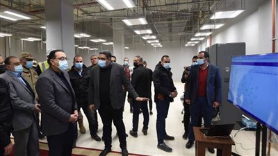 رئيس الوزراء يتابع الموقف التنفيذي للأعمال بمركز معلومات العاصمة ومنطقة البنوك 