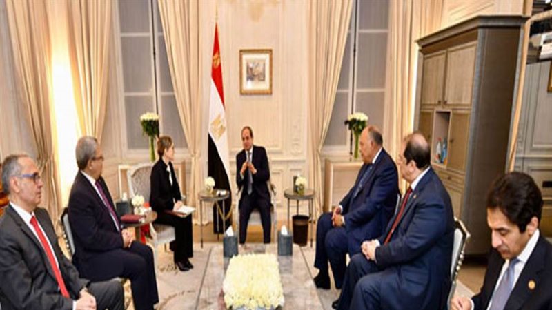 الرئيس السيسي يلتقي