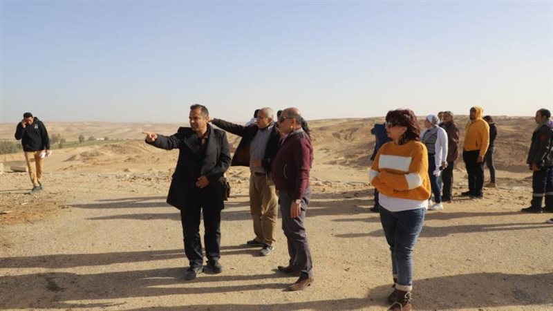 رئيس مياه أسيوط يتفقد