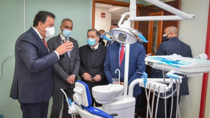 عبدالغفار يتفقد المركز