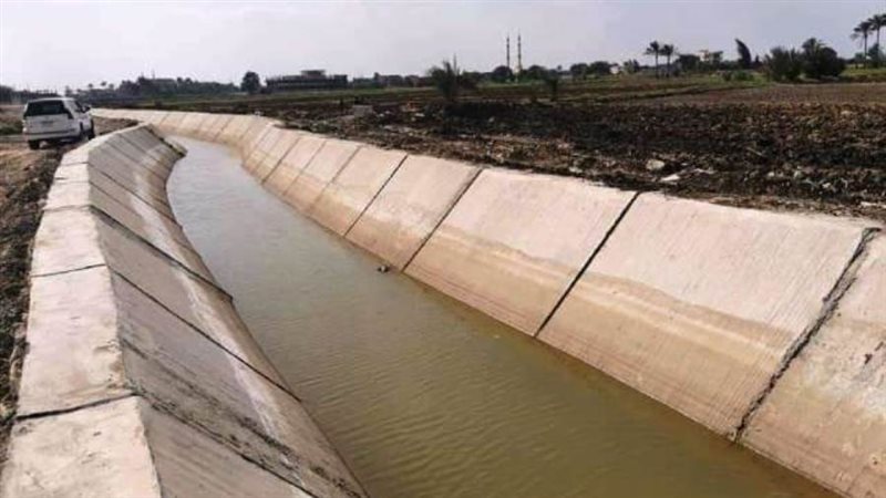 تأهيل الترع بالحسينية