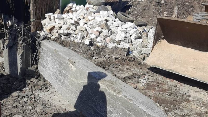 إزالة 11 حالة تعد