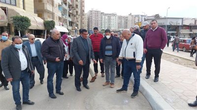 محافظ البحيرة يتفقد أعمال تطوير ورفع كفاءة شوارع مدينة دمنهور (صور)