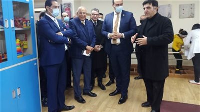 معاينة أقسام العلاج لرفع كفاء الأطقم الطبية للهيئة العامة للرعاية الصحية