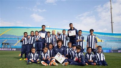 مباراة كرة قدم بين بيراميدز والناجين من الحروق لتعزيز إشراكهم فى المجتمع