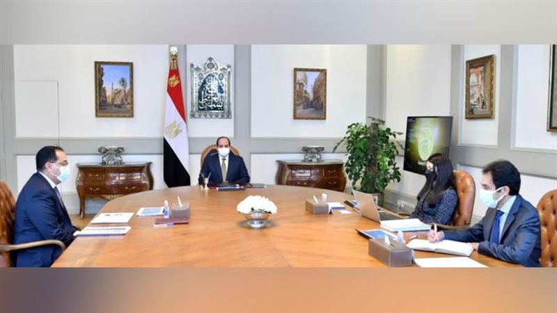 الرئيس السيسي خلال