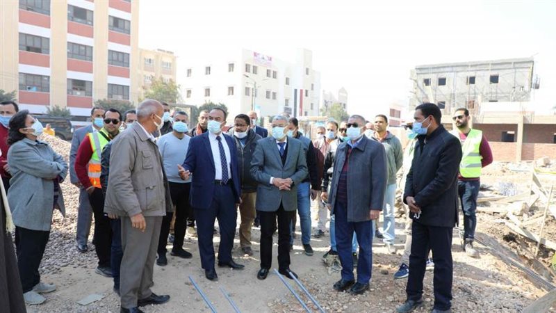 محافظ المنيا يتفقد