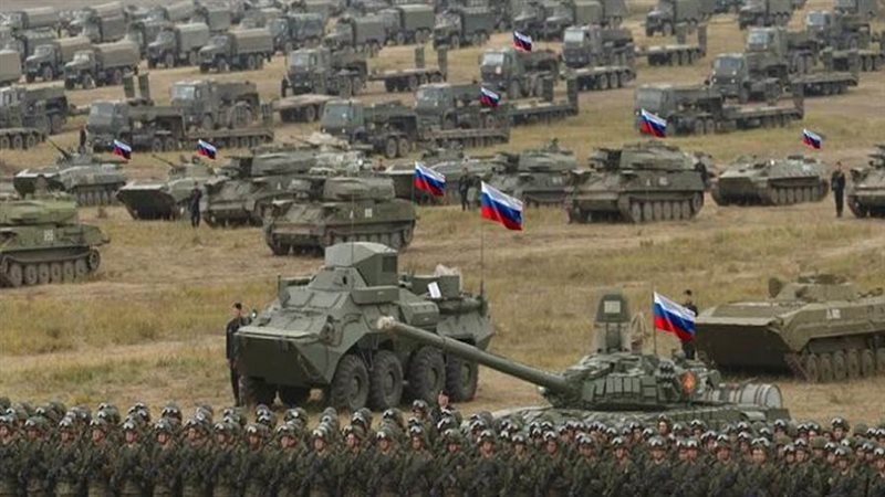 حشود عسكرية روسية