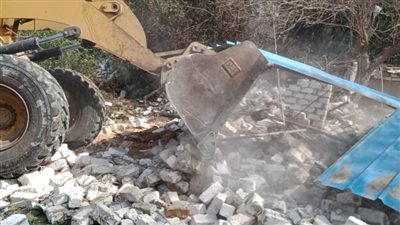 إزالة 66 حالة تعدٍ على المجاري المائية والأراضي الزراعية بالبحيرة