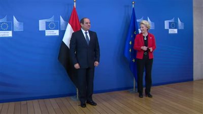 بالفيديو.. لقاء الرئيس السيسي مع رئيسة المفوضية الأوروبية على هامش زيارته إلى بروكسل