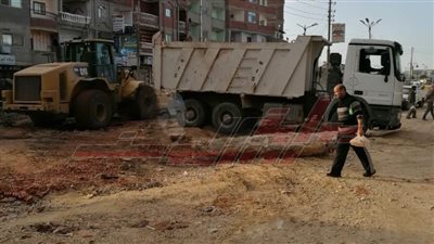 رفع 1970 طن مخلفات من شوارع وميادين كفر الشيخ