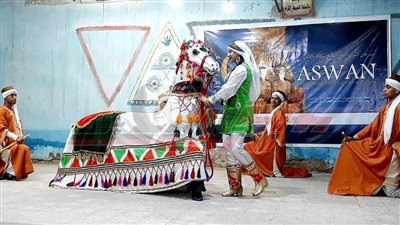 مهرجان أسوان للثقافة والفنون يواصل عروضه الفنية 