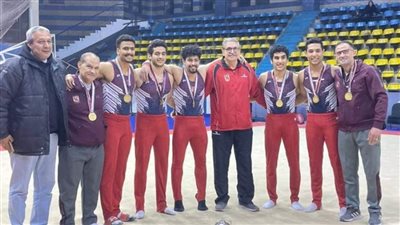 جمباز الأهلي يتوج بذهبية بطولة الجمهورية