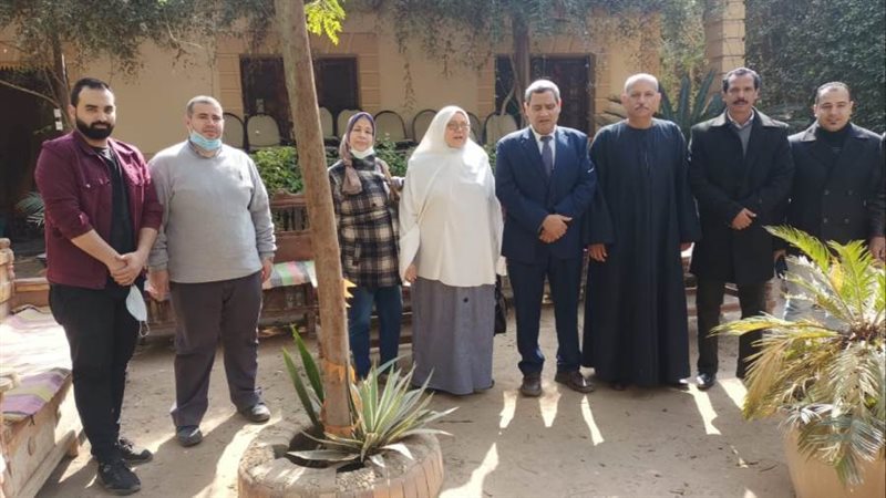 جانب من القافلة