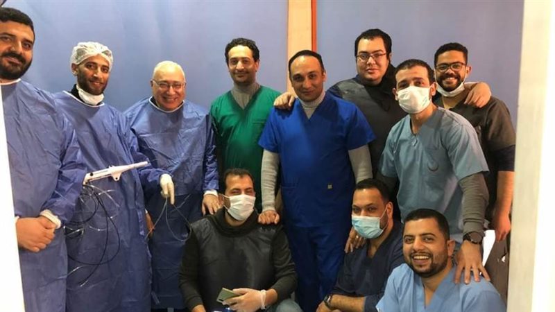 الفريق الطبي