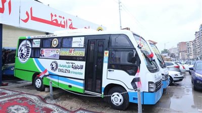 وزير النقل يدشن المرحلة الثانية من مشروع النقل الجماعي لخدمة الركاب بمحافظة الدقهلية