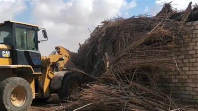 إزالة 355 حالة في الموجة 19 لإزالة التعديات ببني سويف