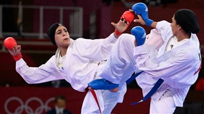 فريال أشرف تتوج بالبرونزية الثالثة بطولة البريميرليج  للكاراتيه