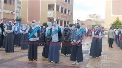 مدارس كفر الشيخ تستقبل الطلاب وسط تطبيق الإجراءات الاحترازية