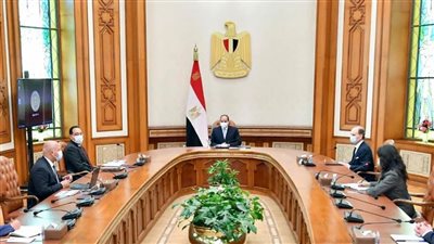 الرئيس السيسي يستقبل رئيس 
