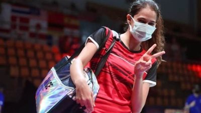 نور يسري تتوج بذهبية الفردي في البطولة الإفريقية للريشة الطائرة  