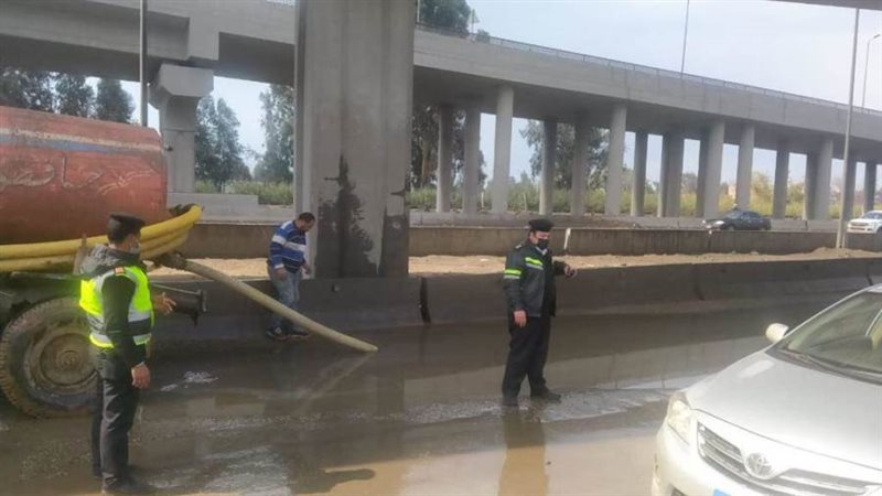 المرور خلال تواجده