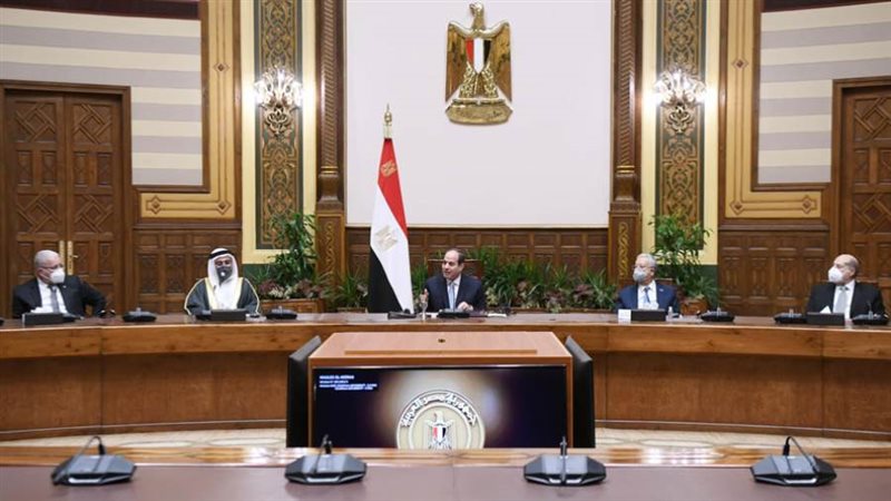 الرئيس السيسي خلال