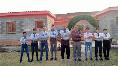 طلائع كفر الشيخ يشاركون في الملتقى الكشفي واللقاء الحواري بأبوقير