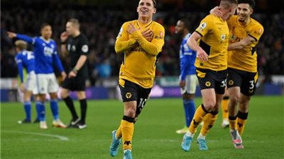 ولفرهامبتون يفوز على ليستر سيتي في الدوري الإنجليزي 