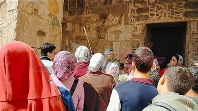 جولة سياحية لمدينتي الأقصر وأسوان لطلائع كفر الشيخ