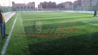 إحلال وتجديد 3 ملاعب رياضية بمراكز شباب كفر الشيخ