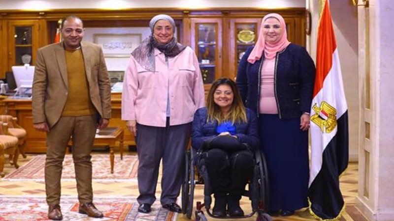 وزيرة التضامن الاجتماعي