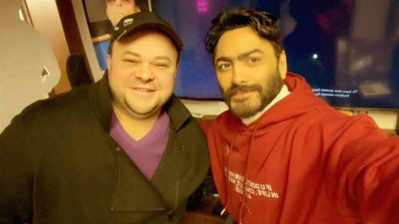 مدحت تبخا مع تامر